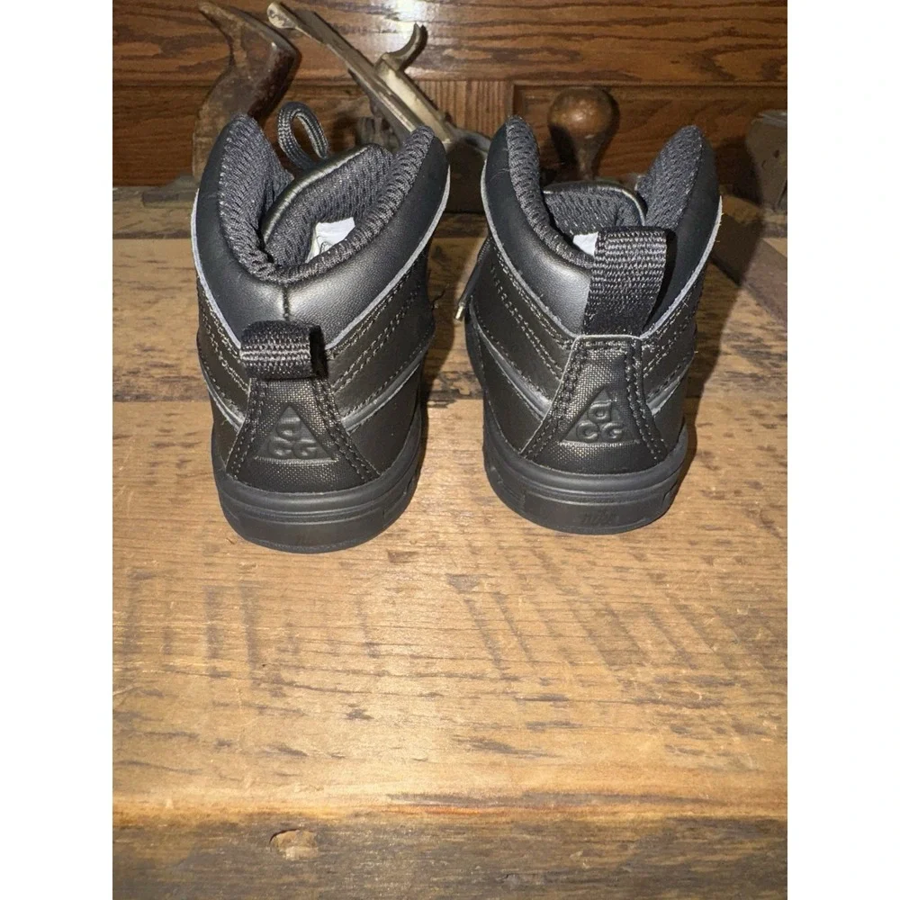 NIKE Toddler WOODSIDE II HIGH 'BLACK' 524874-001 SIZE 6C‎